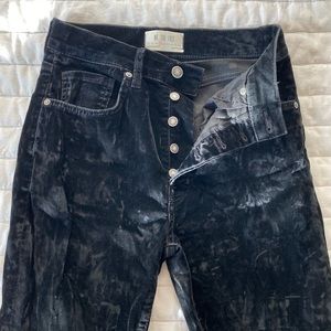 Like new Free People velvet pants